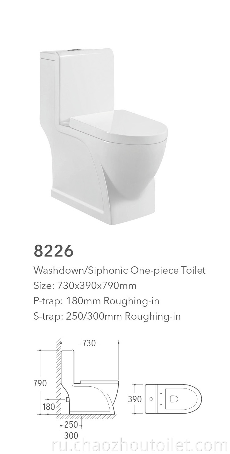 8226 One Piece Toilet